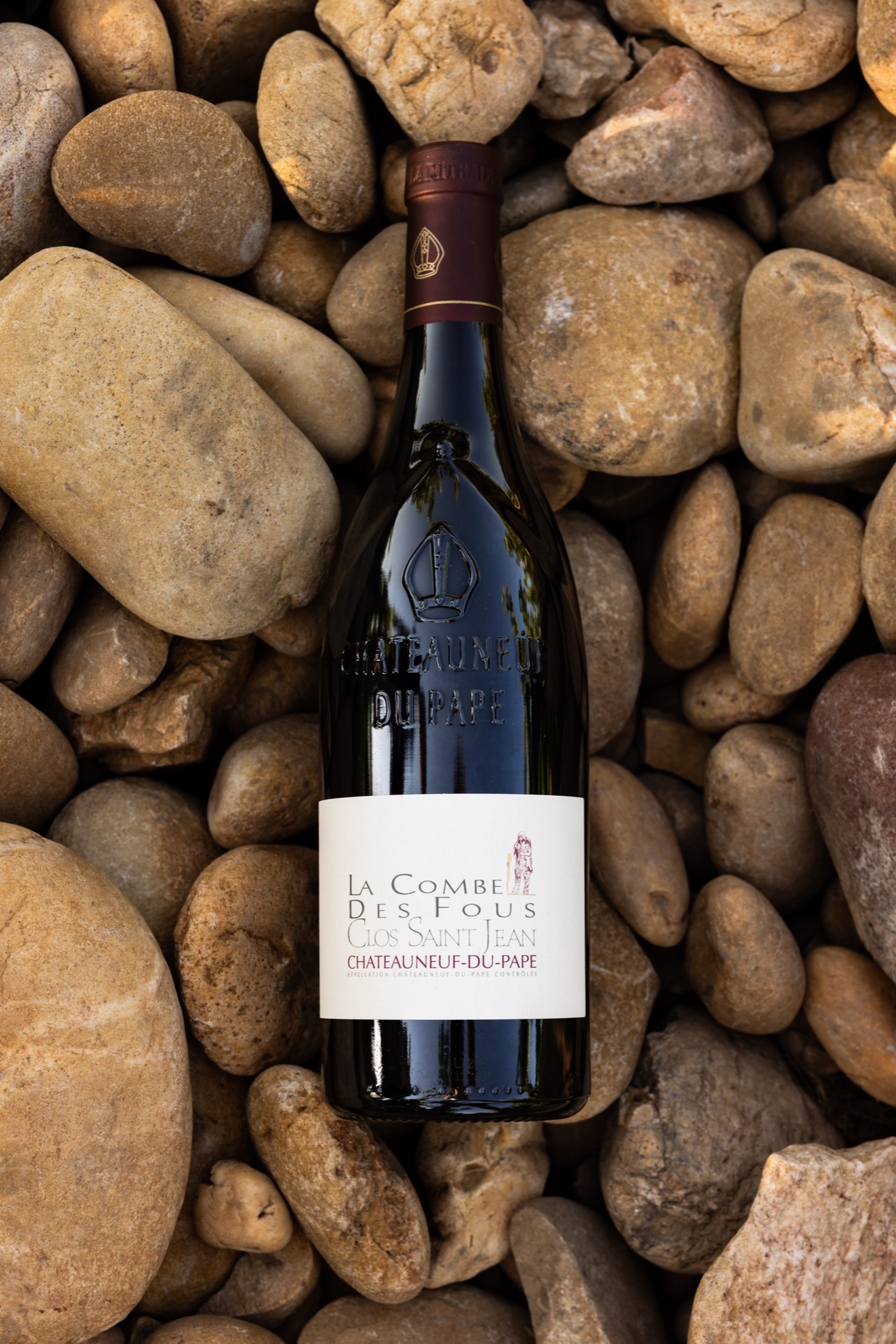 La Combe des Fous laid out on the galets roulés