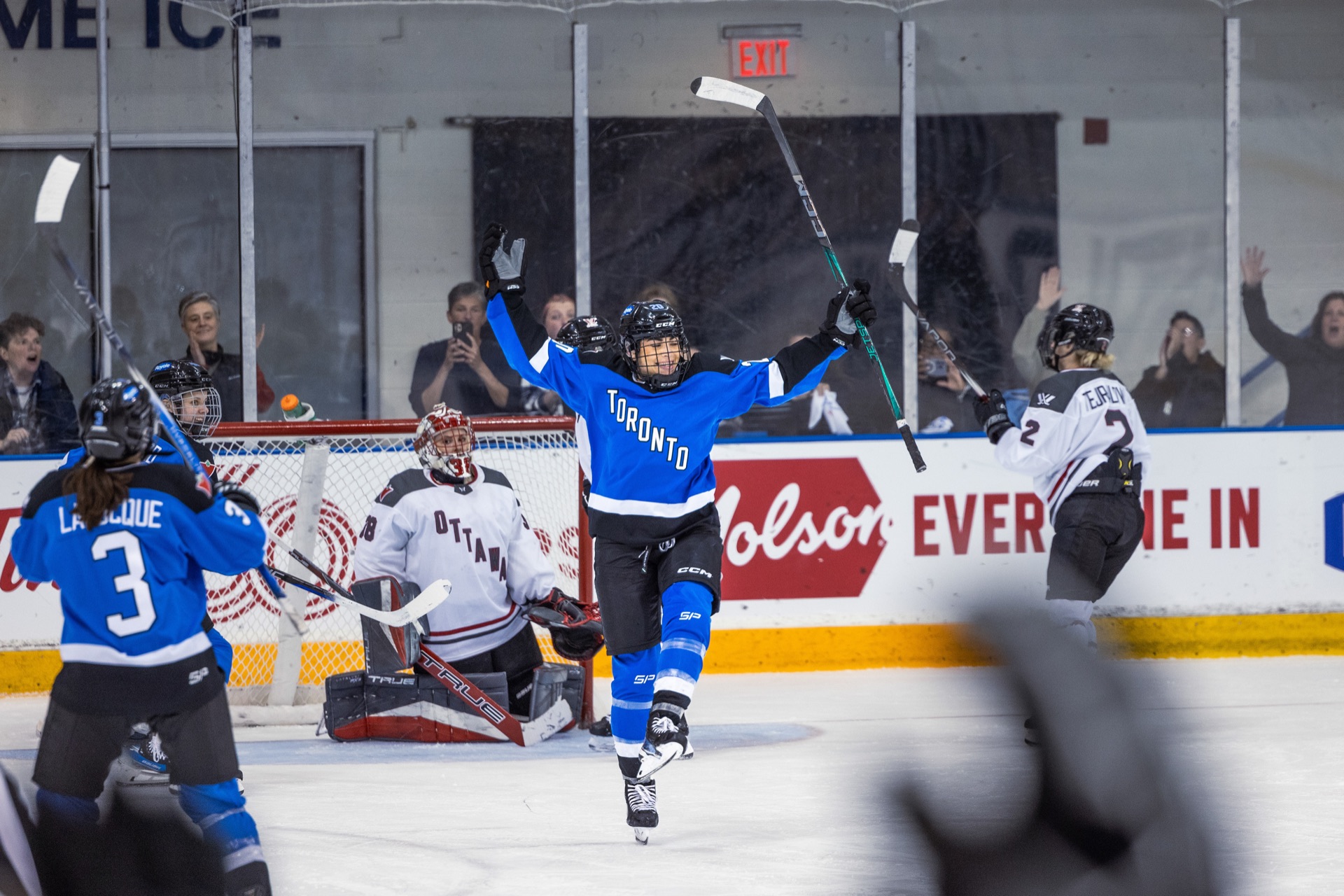 PWHL game photography, Toronto — frame 19